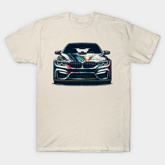 BMW M4 T-Shirt by Vehicles-Art